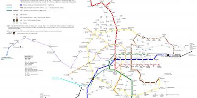 Залізничний Тайпей карті