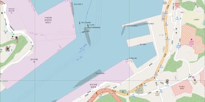 Карта порт Цзілун 
