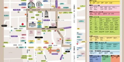Торговий район ximending карті